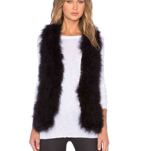 Generation Love feather vest
